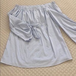 NWT off the shoulder blouse/tunic.